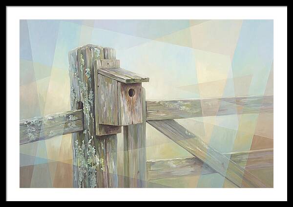 Old Wooden Gate Post