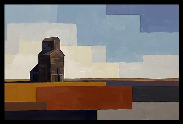 Old Wooden Grain Elevator