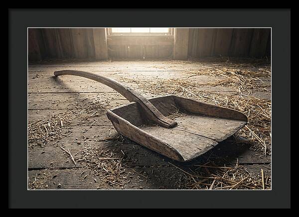 Old Wooden Grain Shovel