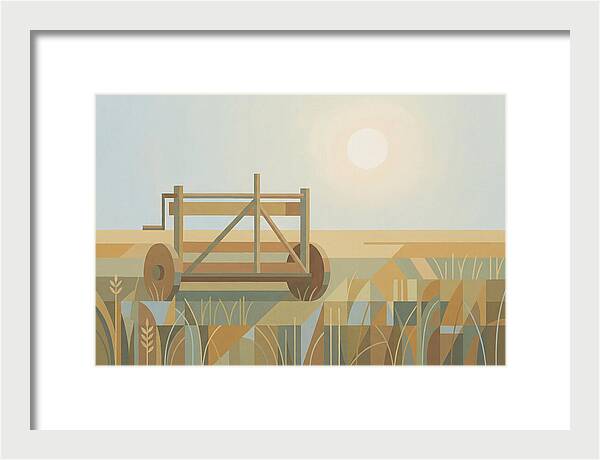 Old Wooden Hay Turner
