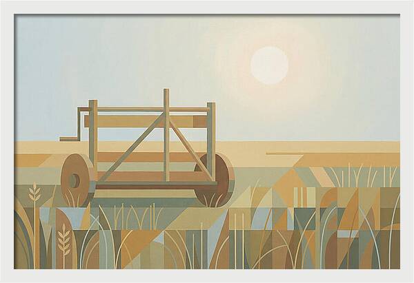 Old Wooden Hay Turner