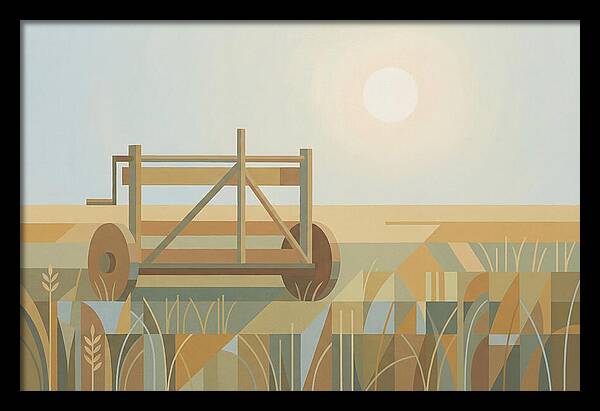 Old Wooden Hay Turner