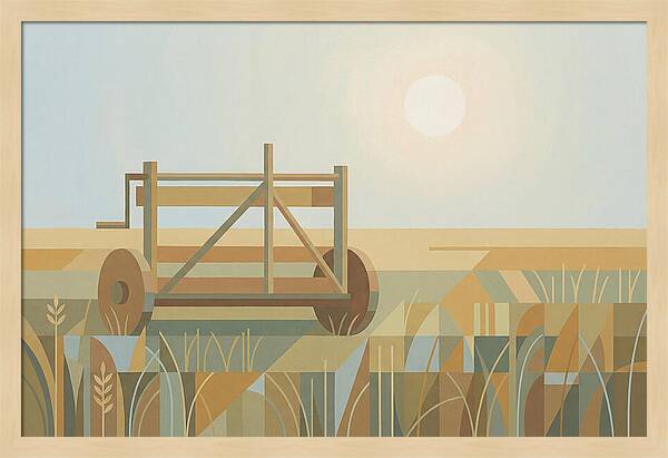 Old Wooden Hay Turner
