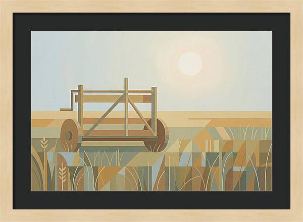 Old Wooden Hay Turner