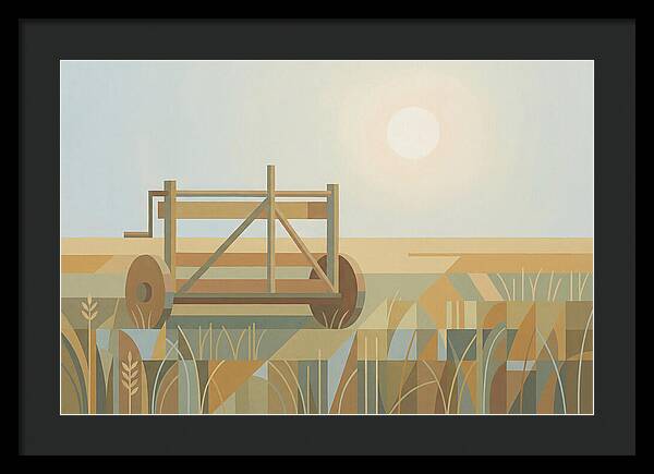 Old Wooden Hay Turner