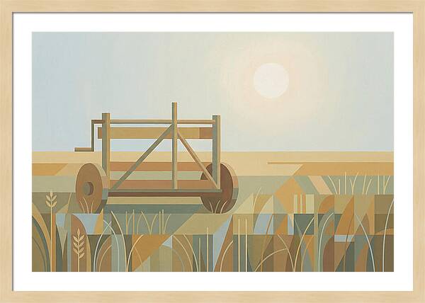 Old Wooden Hay Turner