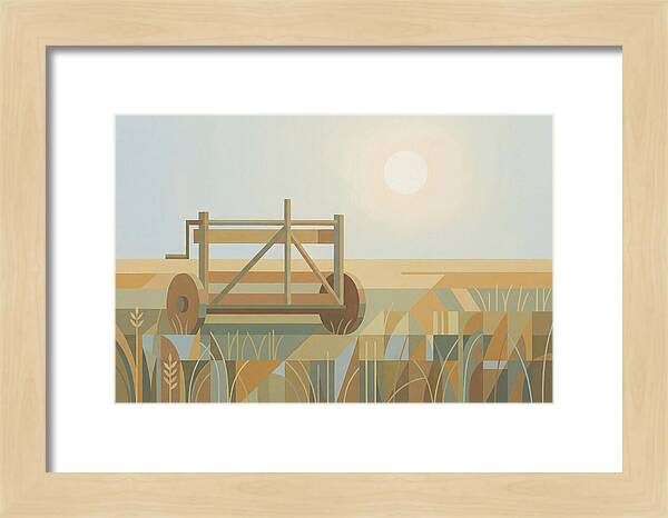 Old Wooden Hay Turner