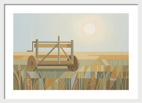 Old Wooden Hay Turner