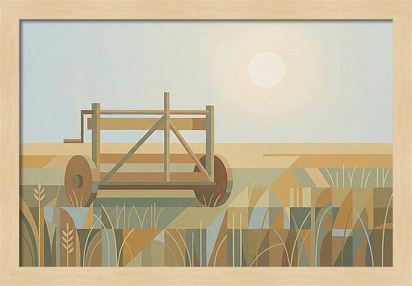 Old Wooden Hay Turner