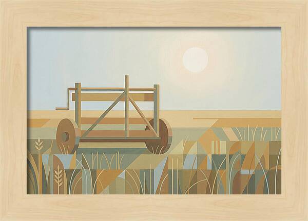Old Wooden Hay Turner