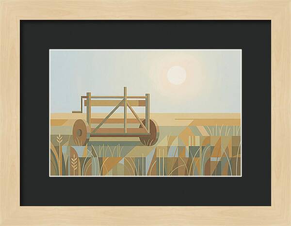 Old Wooden Hay Turner