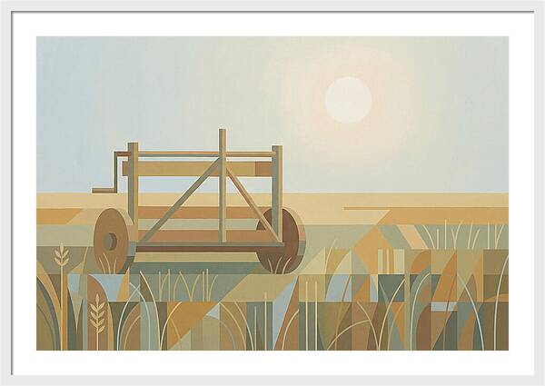 Old Wooden Hay Turner