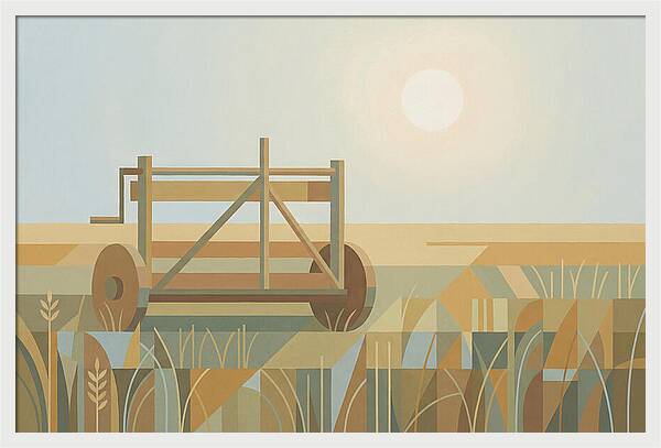 Old Wooden Hay Turner