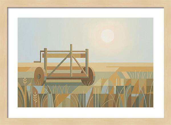 Old Wooden Hay Turner