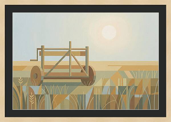Old Wooden Hay Turner