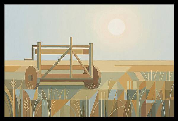 Old Wooden Hay Turner