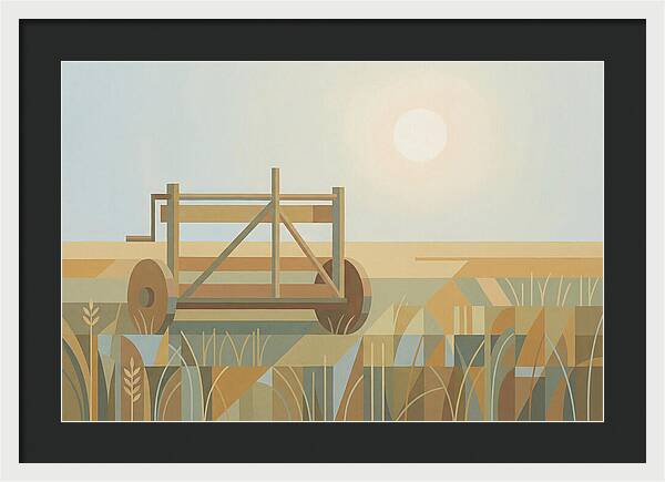 Old Wooden Hay Turner