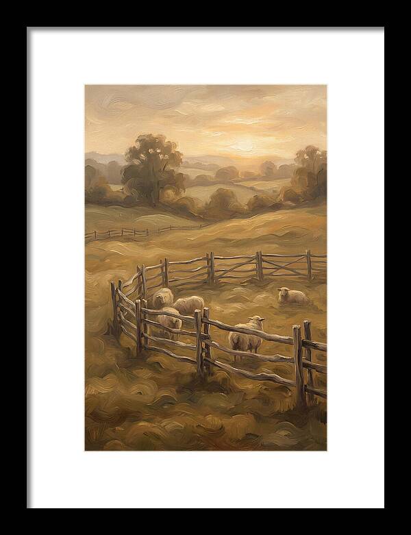 Old Wooden Hurdles Fencing Sheep Pen