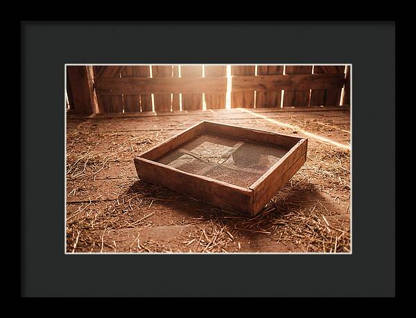 Old Wooden Potato Riddle