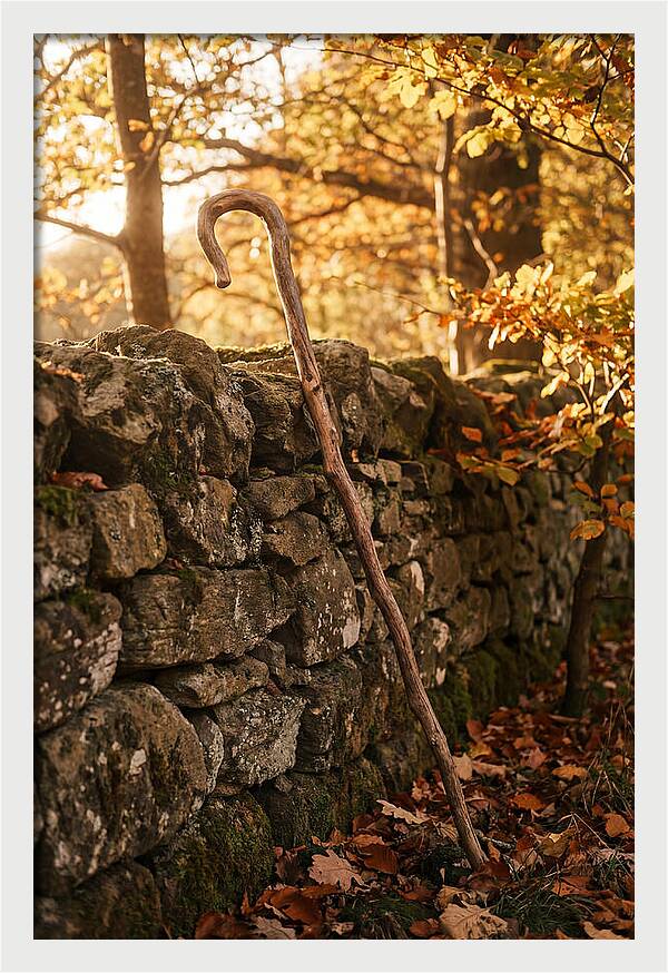 Old Wooden Shepherds Crook