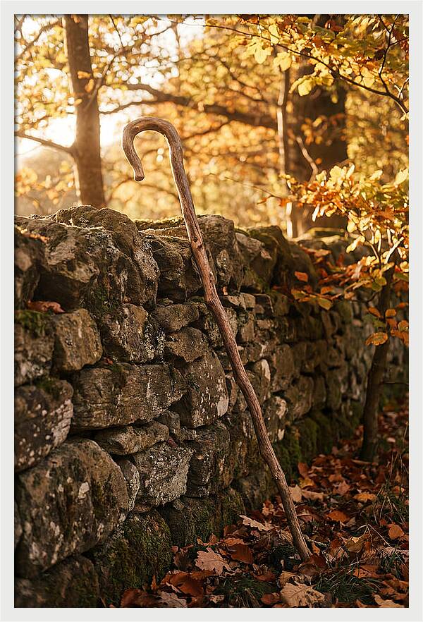 Old Wooden Shepherds Crook
