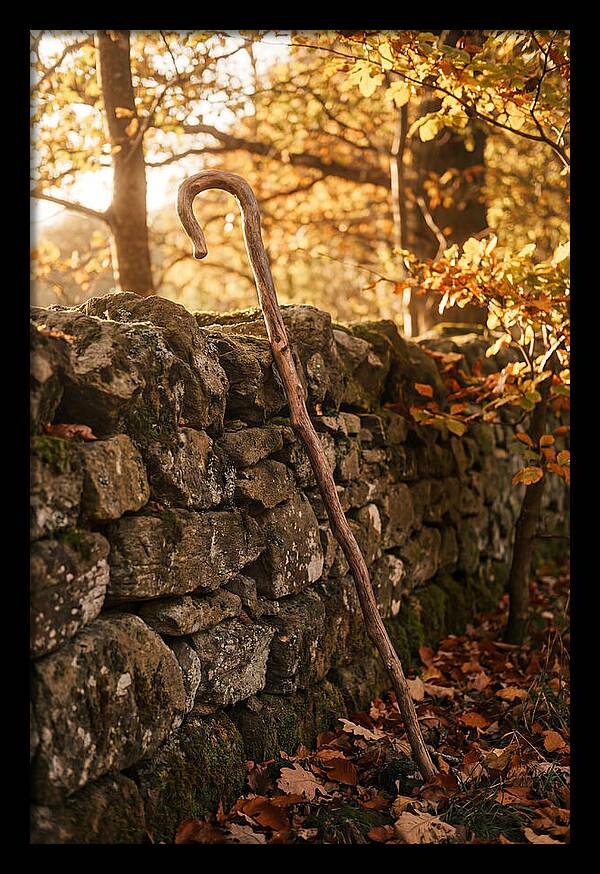 Old Wooden Shepherds Crook