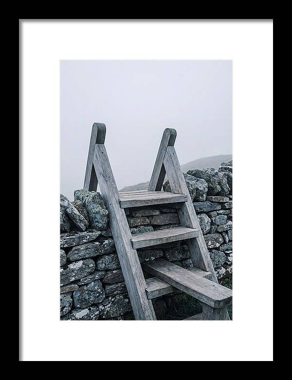 Old Wooden Stile Steps