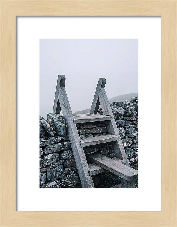 Old Wooden Stile Steps