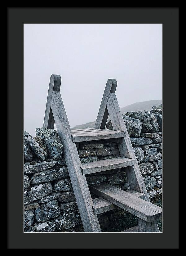 Old Wooden Stile Steps