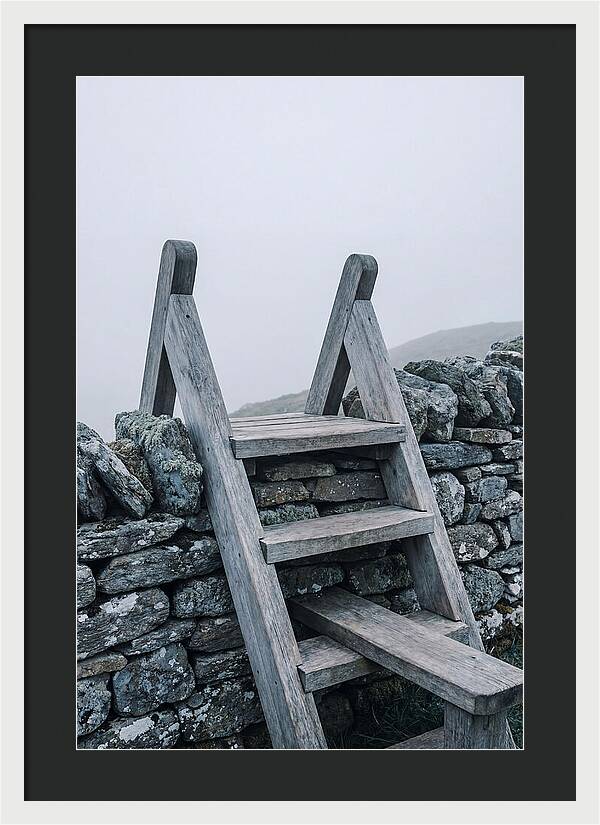 Old Wooden Stile Steps