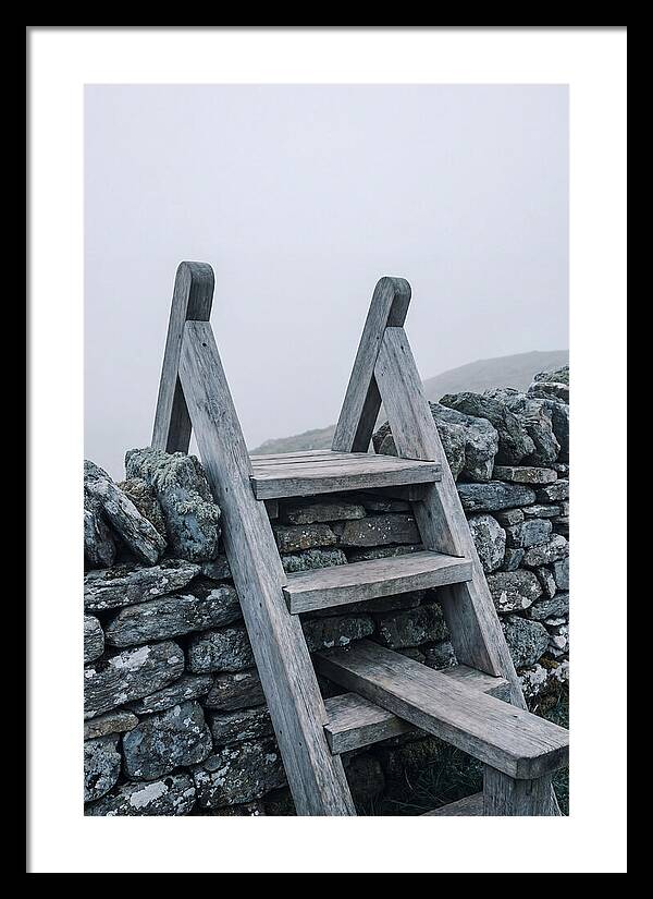 Old Wooden Stile Steps