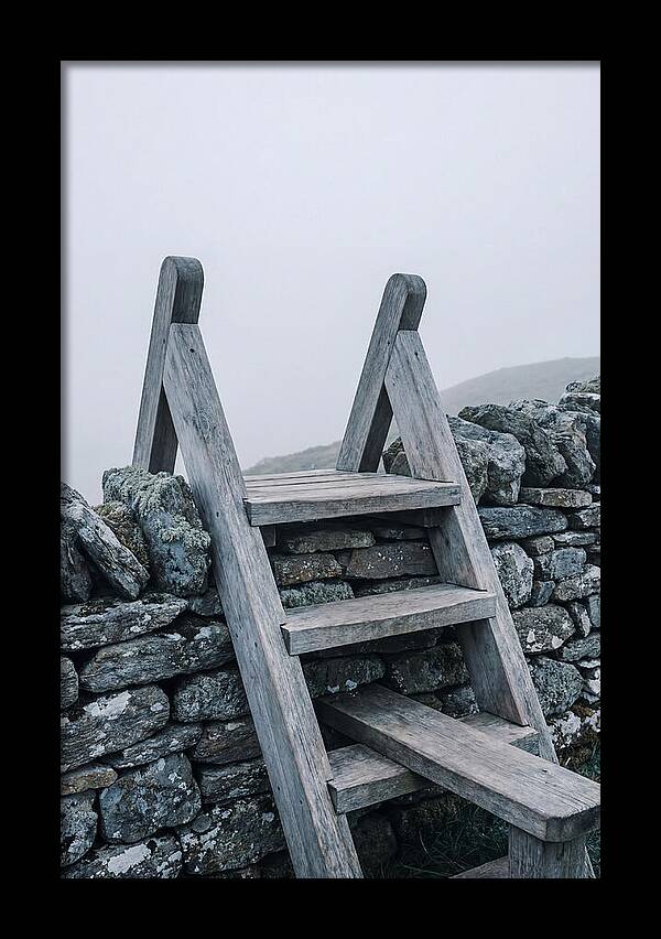 Old Wooden Stile Steps