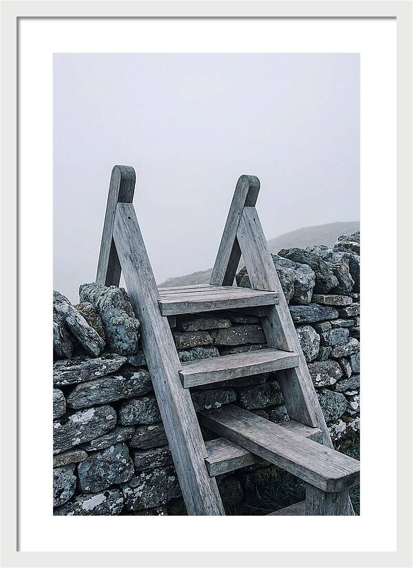 Old Wooden Stile Steps