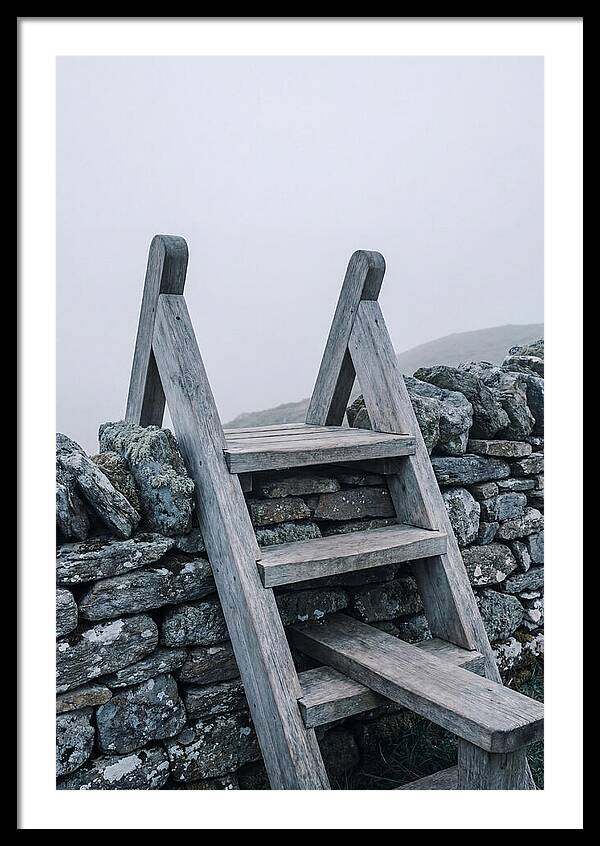 Old Wooden Stile Steps
