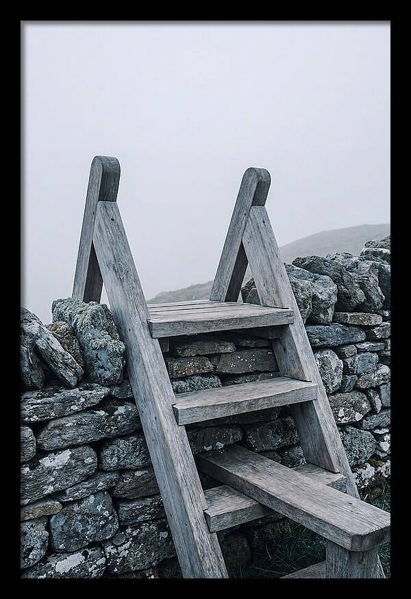 Old Wooden Stile Steps