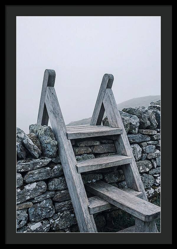 Old Wooden Stile Steps