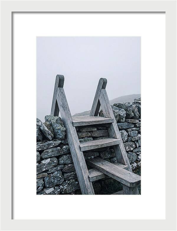 Old Wooden Stile Steps