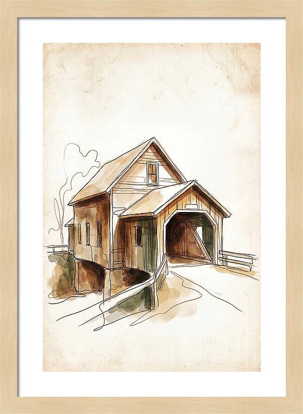 Old Wooden Toll House