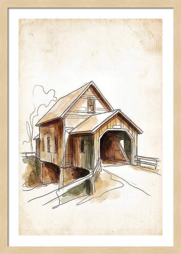 Old Wooden Toll House