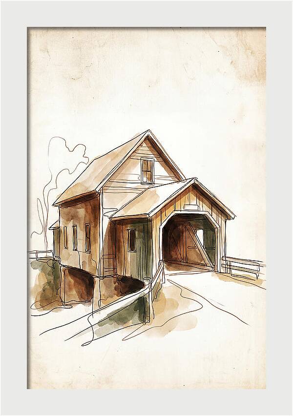 Old Wooden Toll House
