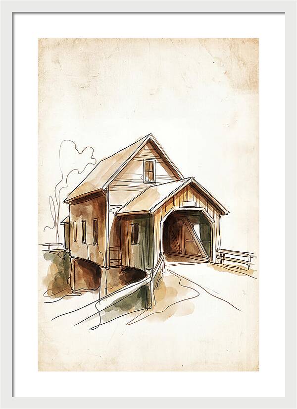 Old Wooden Toll House