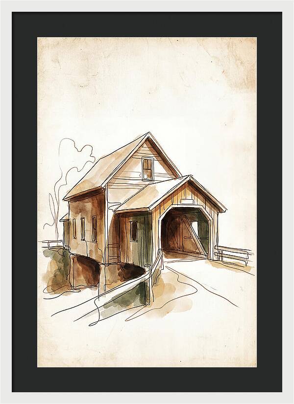 Old Wooden Toll House
