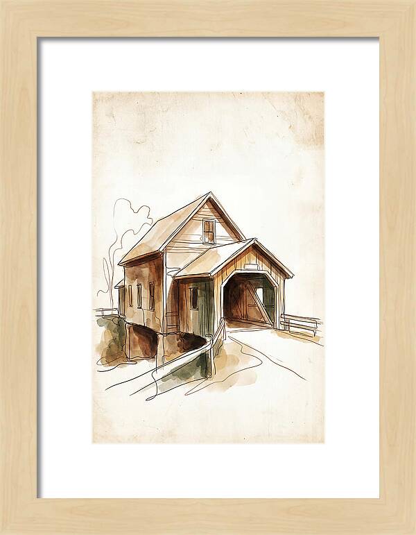 Old Wooden Toll House