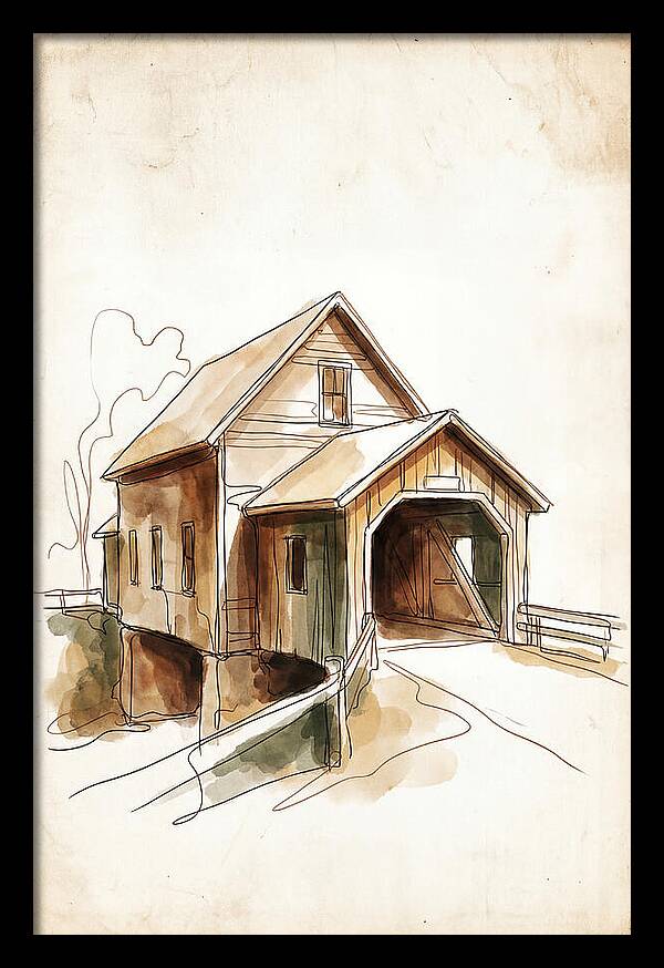 Old Wooden Toll House