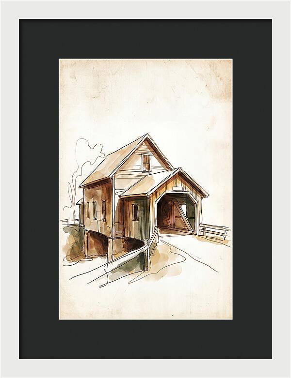 Old Wooden Toll House