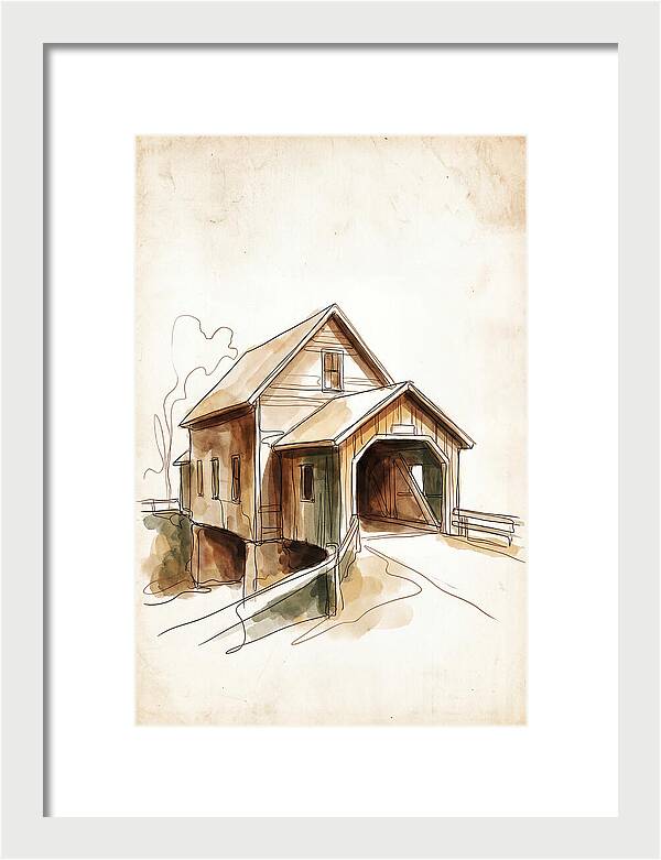 Old Wooden Toll House