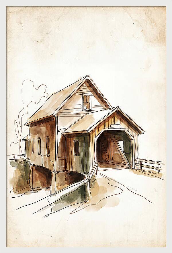 Old Wooden Toll House