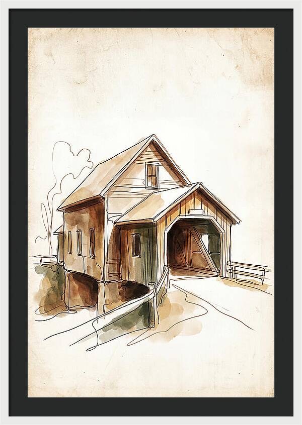 Old Wooden Toll House