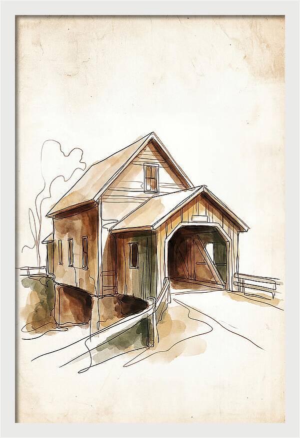 Old Wooden Toll House