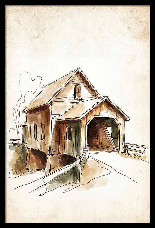 Old Wooden Toll House